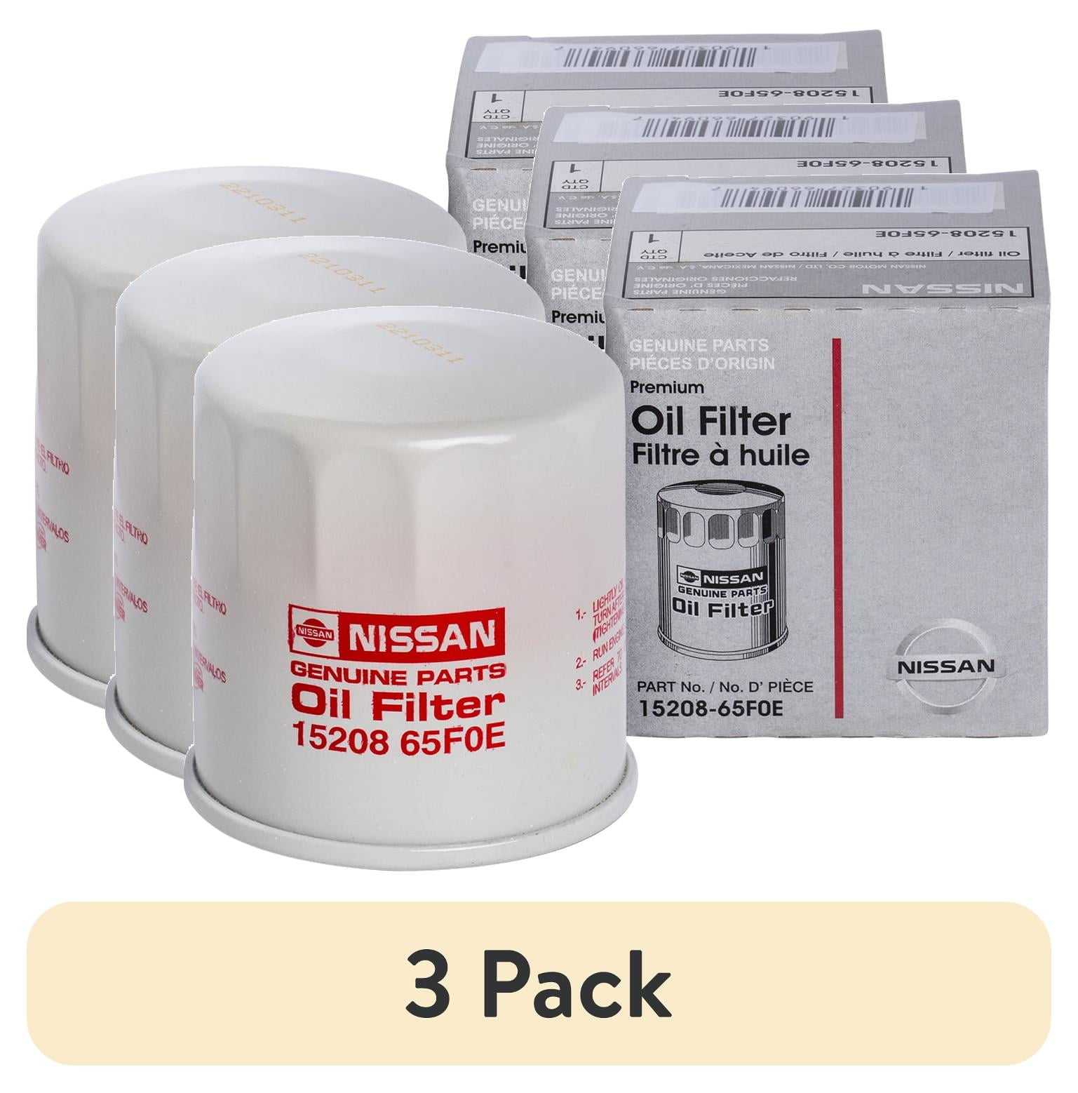 んゆ 6 pack) Nissan 15208-65F0E Original Equipment Engine Oil Filter