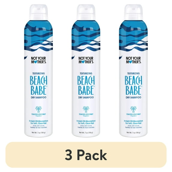 (3 pack) Not Your Mother's Beach Babe Texturizing Dry Shampoo, 7 oz