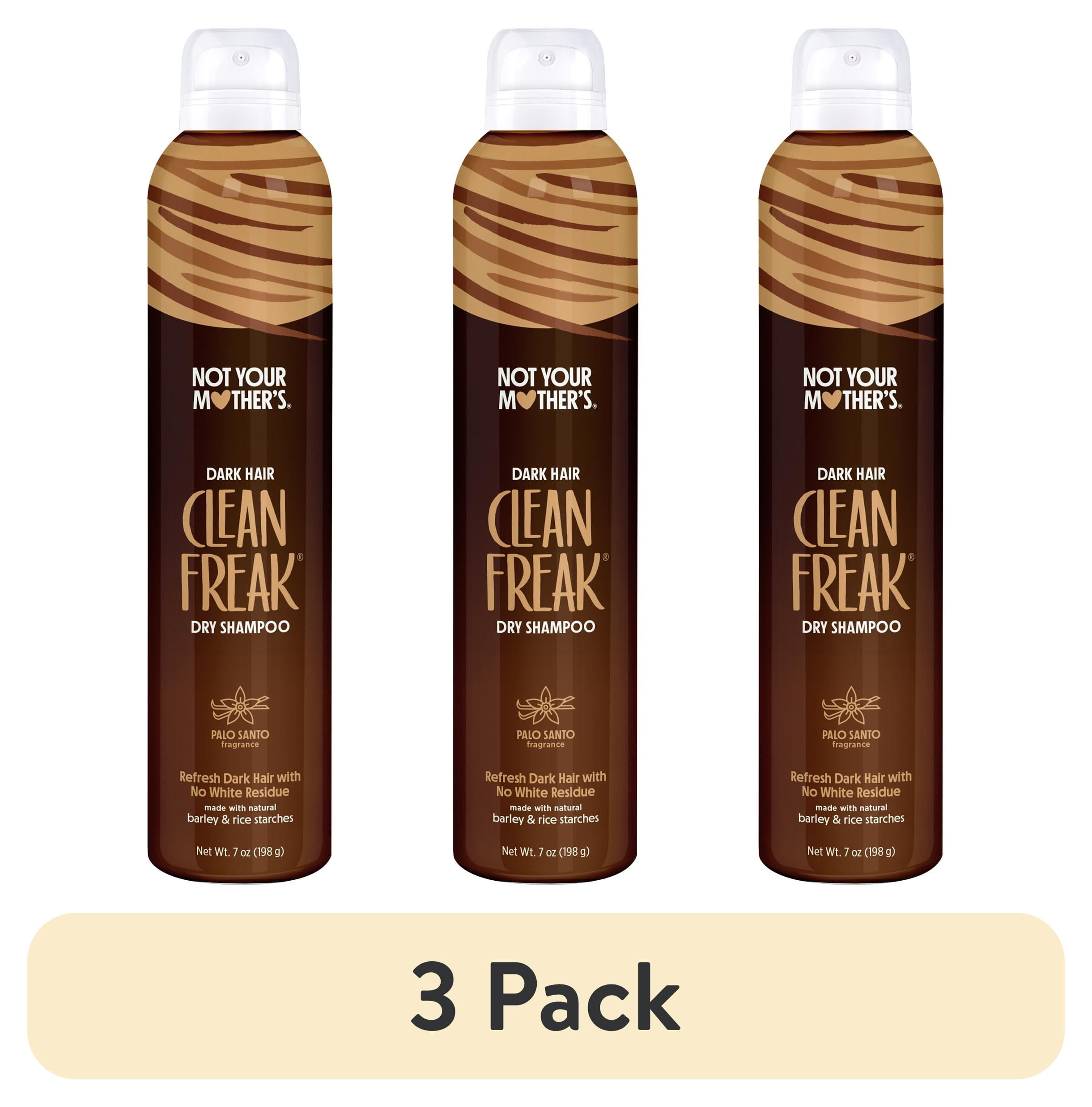 2 pack) Not Your Mother's Clean Freak Dry Shampoo for Dark Hair