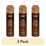 (3 pack) Not Your Mother's Clean Freak Dry Shampoo for Dark Hair Shades, 7 oz