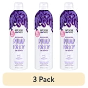 3 pack Not Your Mothers Plump for Joy Jumbo Dry Shampoo, 12 oz