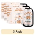 thumbnail image 1 of (3 pack) OLIPOP Prebiotic Soda, Classic Root Beer, 12 fl oz, 4 Pack, Refrigerated, 1 of 9
