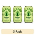 thumbnail image 1 of (3 pack) OLIPOP Prebiotic Soda, Ginger Ale, 12 fl oz, Pantry Packs, 1 of 16