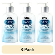 3 pack ONE Oasis Silk Intimate Personal Lubricant | Hybrid Lubricating Lotion Developed with Doctors