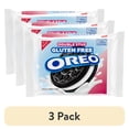 thumbnail image 1 of (3 pack) OREO Double Stuf Gluten Free Chocolate Sandwich Cookies, Gluten Free Cookies, 12.47 oz Packs, 1 of 16
