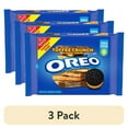 thumbnail interactive-video image 1 of (3 pack) OREO Toffee Crunch Creme with Sugar Crystals Chocolate Sandwich Cookies, Family Size, 17 oz, 1 of 17