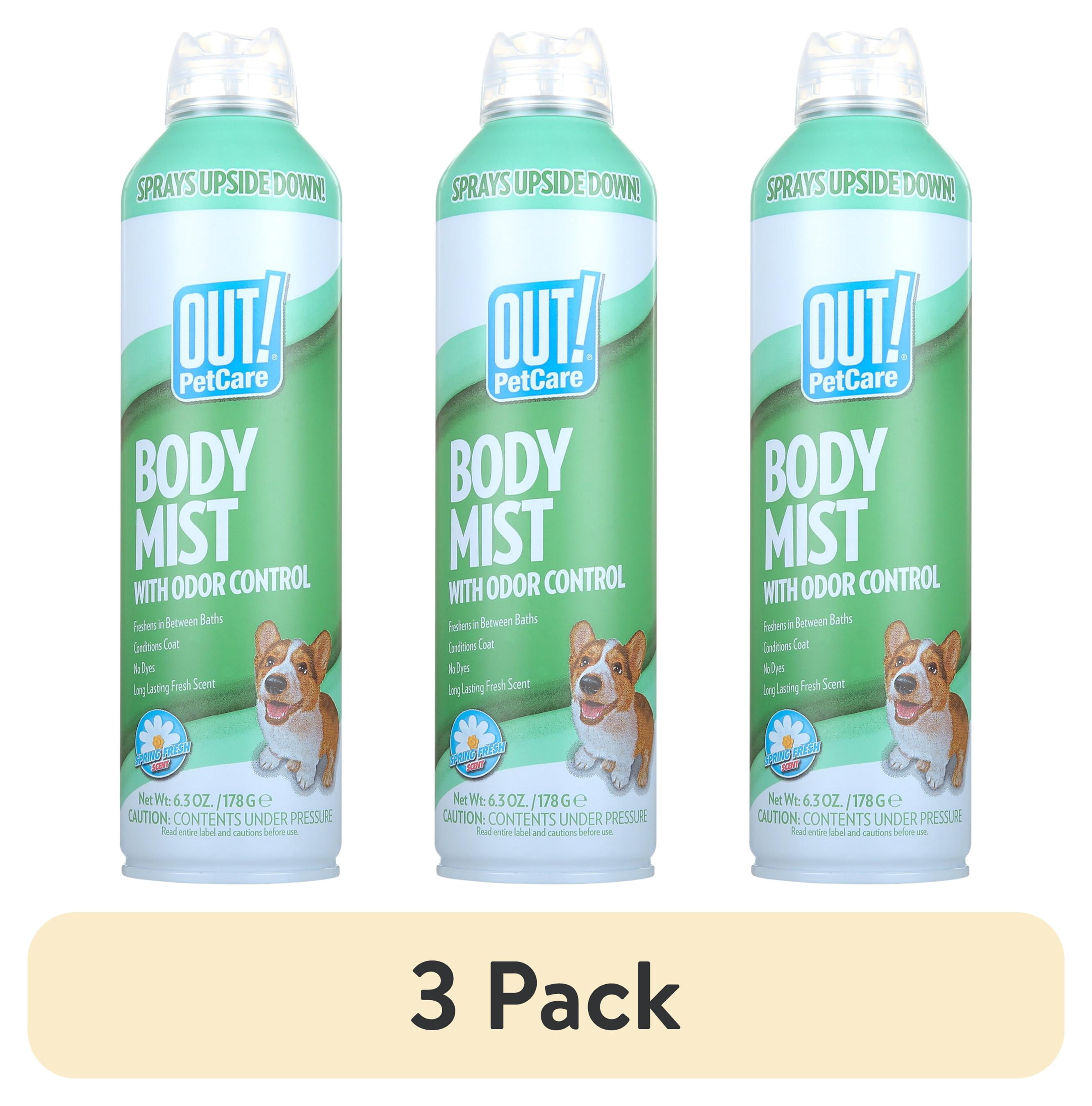 (3 pack) OUT! Fresh Scent Body Mist Spray Cologne for Dogs - 6.3oz.