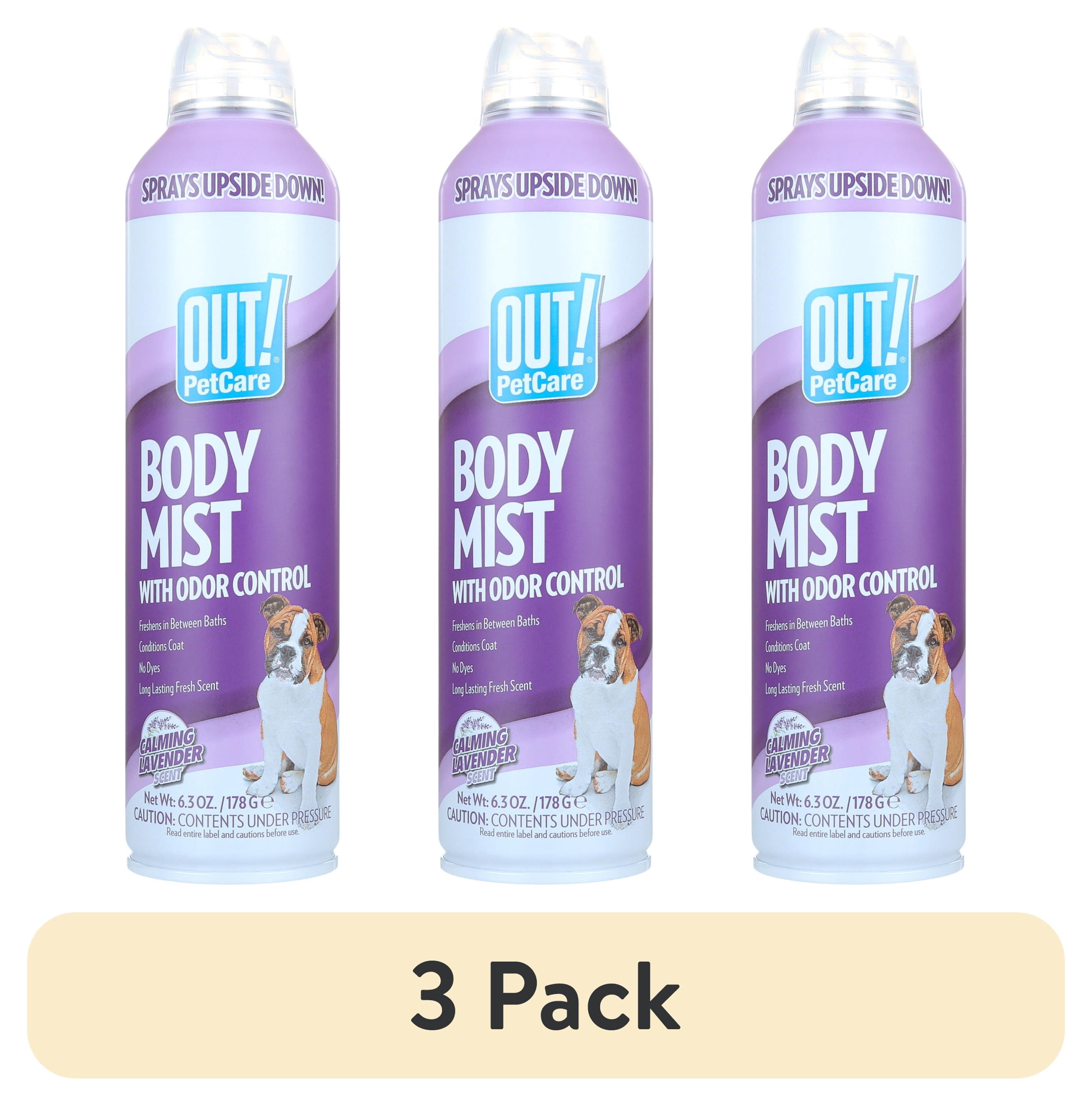(3 pack) OUT! Petcare Body Mist for Dogs- Lavender 6.3oz