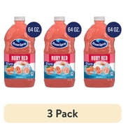 (3 pack) Ocean Spray® Ruby Red Grapefruit Juice Drink, 64 fl oz Bottle