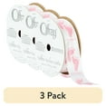 thumbnail image 1 of (3 pack) Offray ribbon, its a girl, light pink 7/8 inch ribbon, 9 feet, 1 of 12