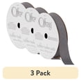 thumbnail image 1 of (3 pack) Offray Ribbon, Pewter Grey 5/8 inch Grosgrain Polyester Ribbon, 18 feet, 1 of 10