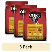 (3 pack) Ol' Roy Complete Nutrition Chicken Dry Dog Food, 4 lbs