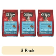 (3 pack) Ol' Roy Puppy Complete Chicken Flavor Dry Food for Puppies, 15 lbs