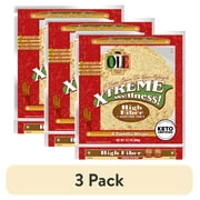(3 pack) Olé Mexican Foods Xtreme Wellness High Fiber Keto Certified Flour Tortilla Wraps, 12.7 oz, 8 Count