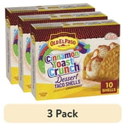 Old El Paso Stand 'N Stuff Cinnamon Toast Crunch Dessert Taco Shells, 10 Ct, 5.4 oz