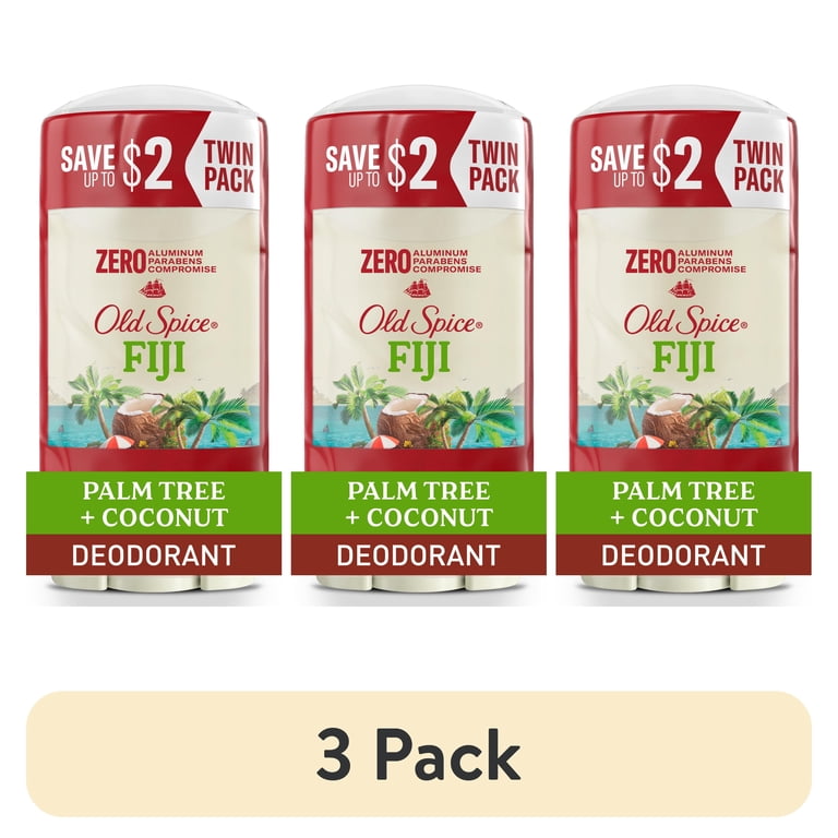 3 pack) Old Spice Deodorant for Men, Aluminum Free Invisible Solid