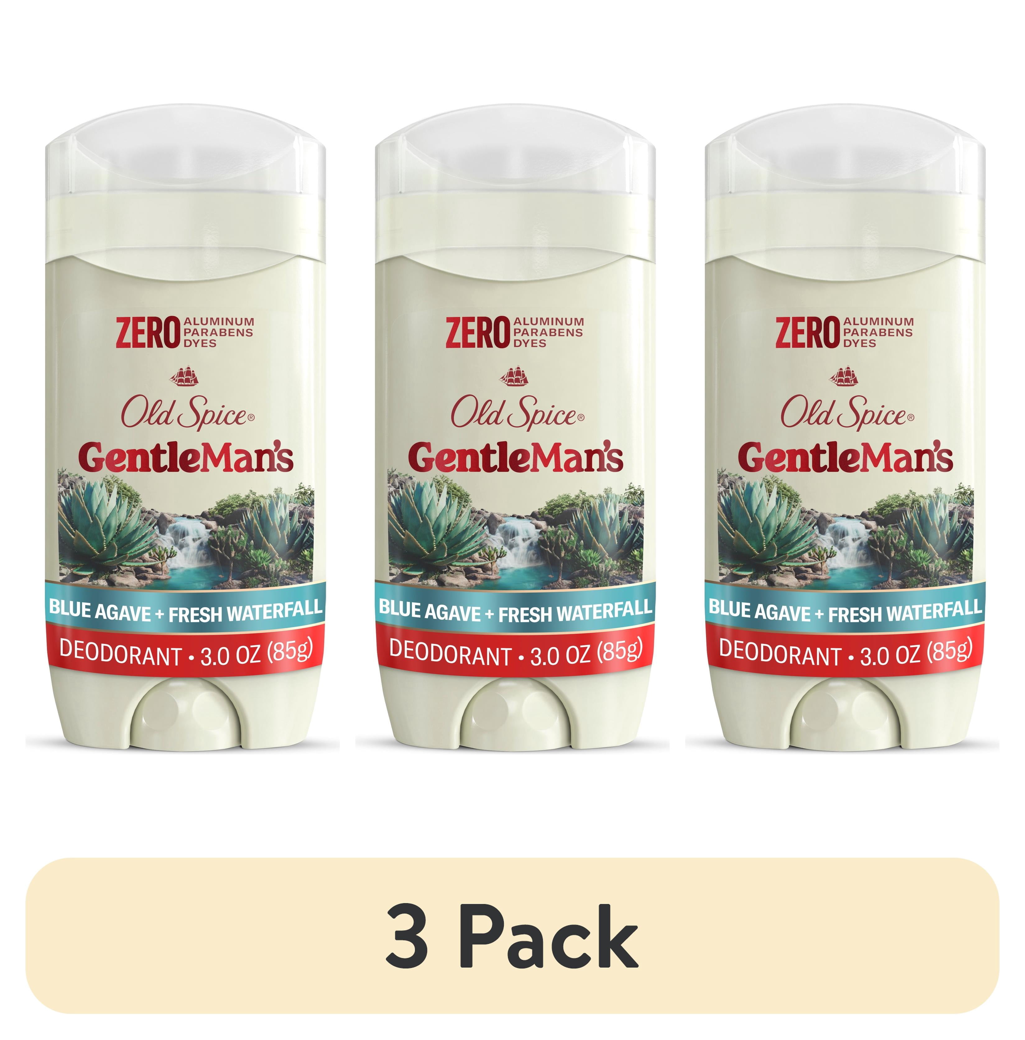 3 pack) Old Spice Deodorant for Men, Aluminum Free, Blue Agave +