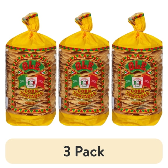 (3 pack) La Banderita Crunchy Corn Tostadas 12.4 oz