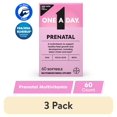 thumbnail interactive-video image 1 of (3 pack) One A Day Women's Prenatal Multivitamin with Folic Acid, DHA and Iron, 60 Ct, 1 of 15