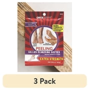 (3 pack) Onyx Professional Extra Strength Callus Removing Booties