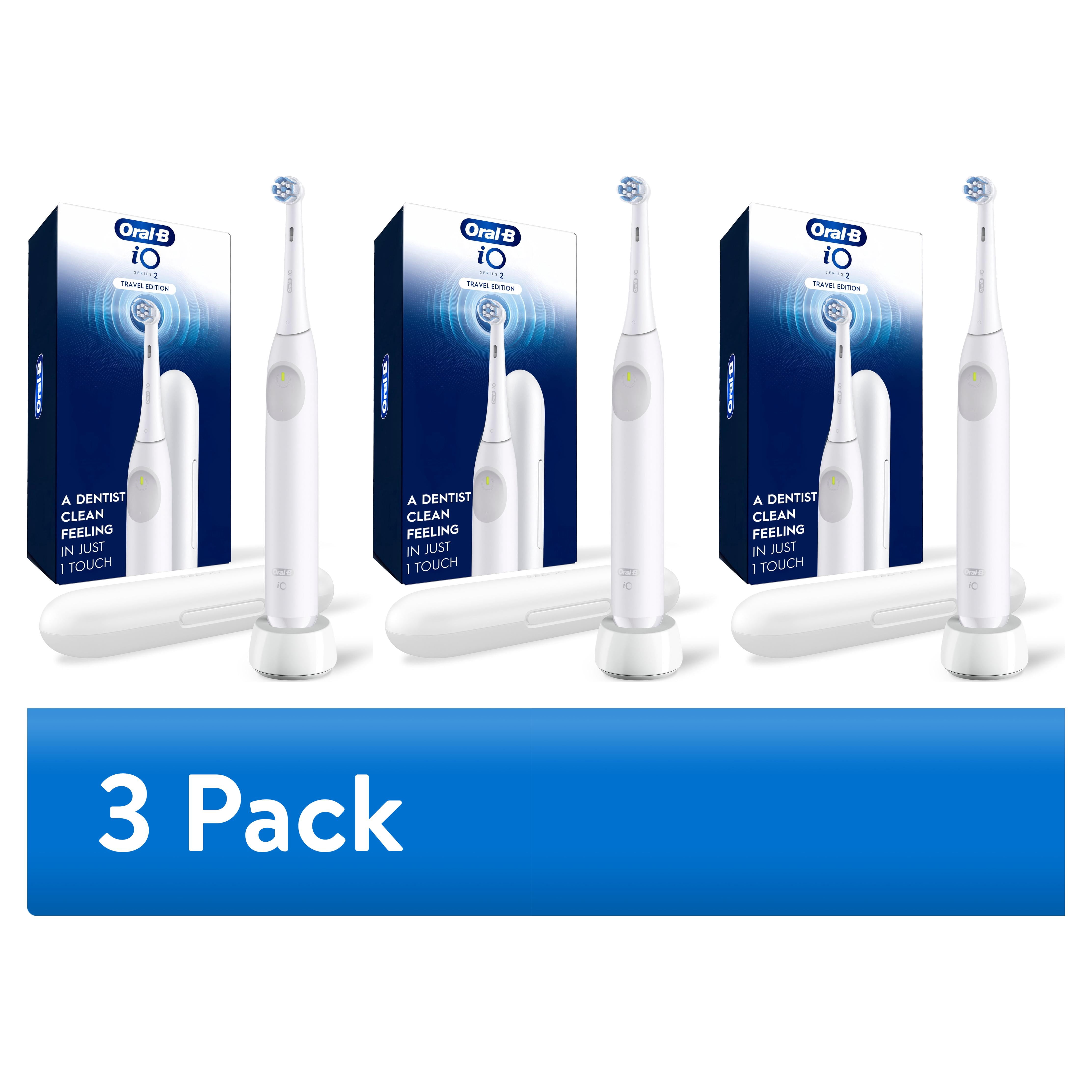 (3 pack) Oral-B iO Electric Toothbrush, Series 2, Pure White