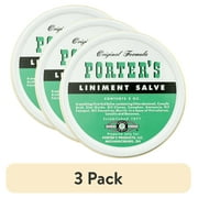 3 pack Original Formula Porters Liniment Salve 2 oz, Pack of 1