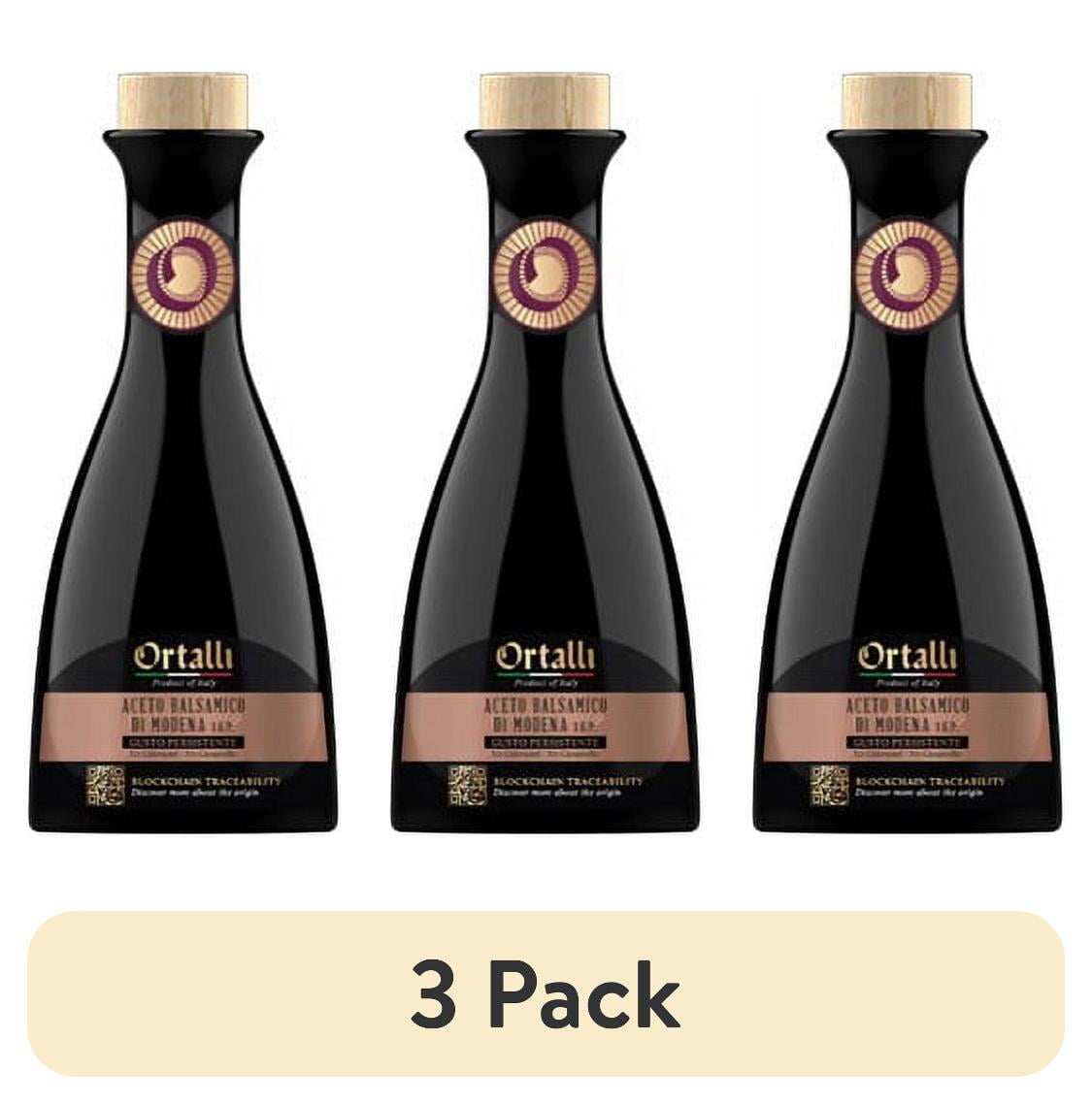 3 pack) Ortalli La Vedeta 4 Leaf Balsamic Vinegar of Modena