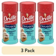 (3 pack) Orville Redenbacher's Cinnabon Cinmn Roll Flvr Popcorn Seasoning 3.3oz