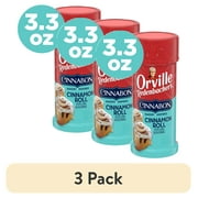 (3 pack) Orville Redenbacher's Cinnabon Cinmn Roll Flvr Popcorn Seasoning 3.3oz