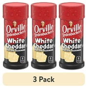 (3 pack) Orville Redenbacher's White Cheddar Flvrd Popcorn Seasoning, 2.6 oz