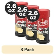 (3 pack) Orville Redenbacher's White Cheddar Flvrd Popcorn Seasoning, 2.6 oz
