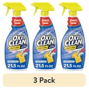 3 pack OxiClean Laundry Stain Remover Spray, Attacks Tough Dried-In Stains, 21.5 fl oz