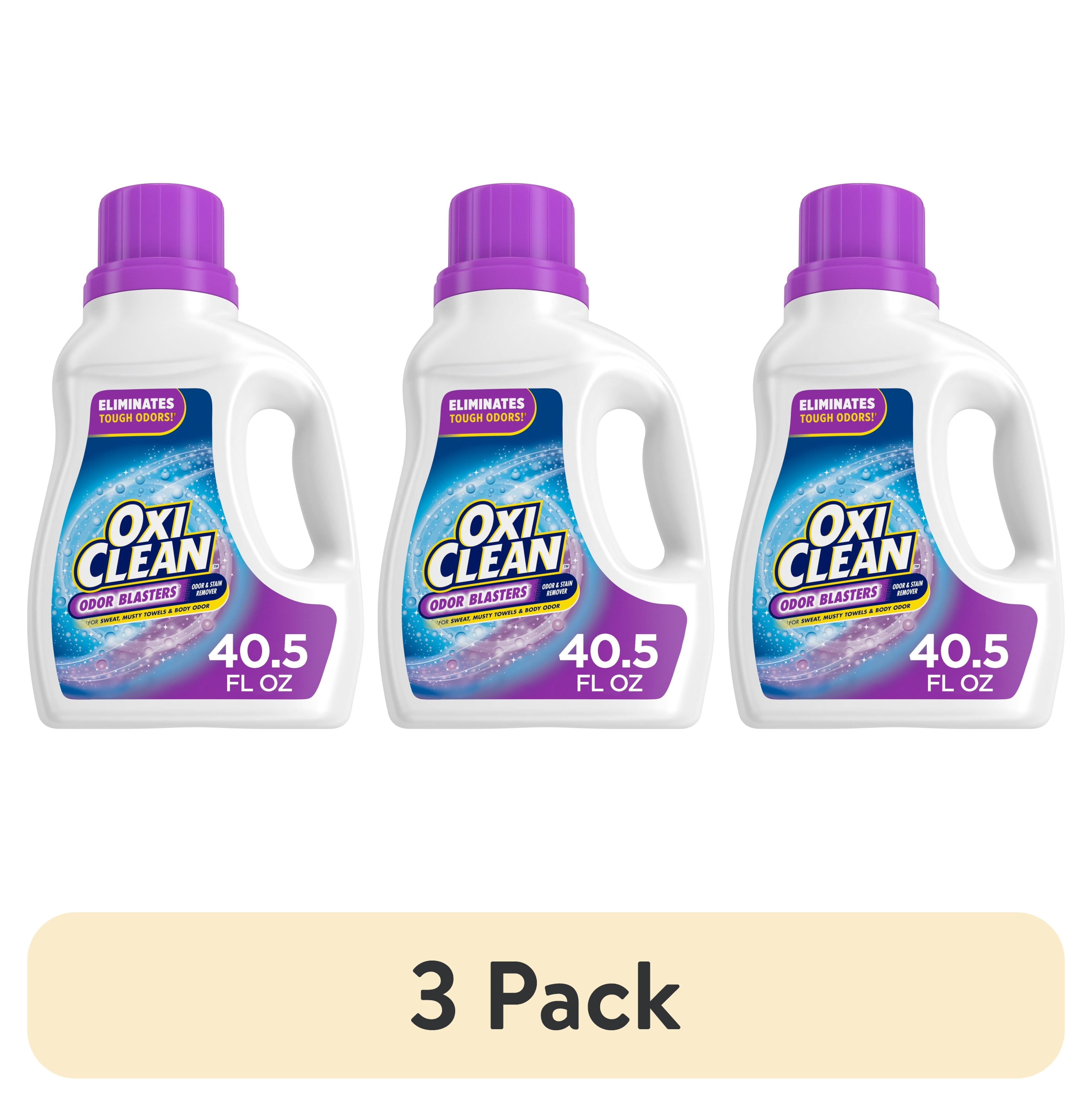 (3 pack) OxiClean Odor Blasters Odor and Laundry Stain Remover Liquid, 40.5 fl oz