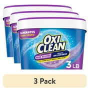 3 pack OxiClean Odor Blasters Versatile Home and Laundry Stain Remover Powder, 3 lb