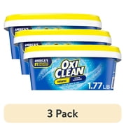 3 pack OxiClean Versatile Stain Remover Powder for Around the Home and Laundry, 1.77 lb
