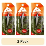 (3 pack) Ozark Trail 1/16 Ounce Black/Silver Minnow Fishing Lure