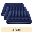 thumbnail interactive-video image 1 of (3 pack) Ozark Trail Queen Air Mattress, 10 inch Air Bed, Inflatable Air Mattress, Blow Up Mattress without Pump, 1 of 10