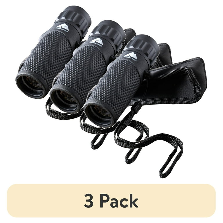Ozark Trail 10x25 Monocular, FMC Lens, Compact, 3 Pack - Walmart.com