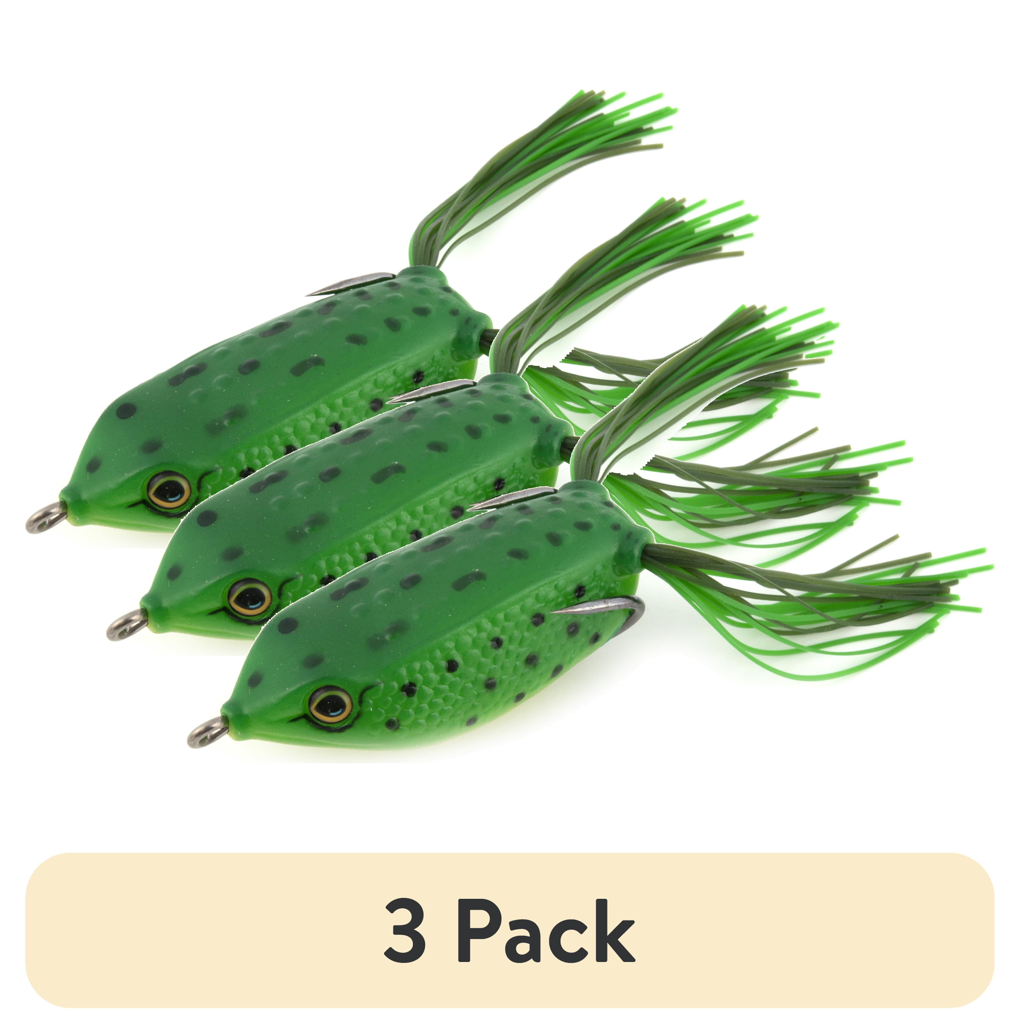 basd fishing frog lure Copper Red Baits Loud Mouth Popping Pulls through cover with ease Reaction Tackle 2.25" Hollow Body