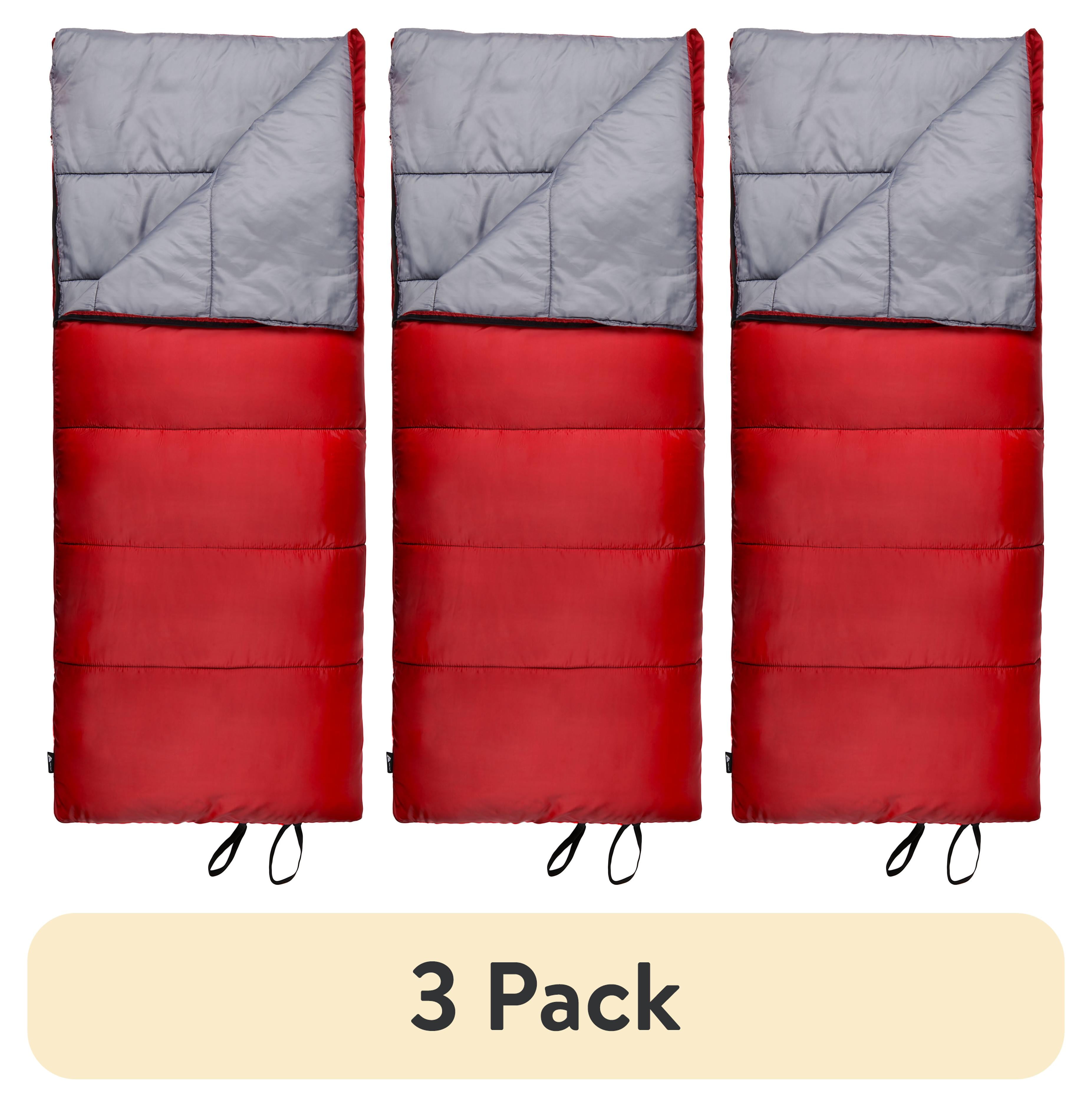 (3 pack) Ozark Trail 50 F Rectangular Sleeping Bag