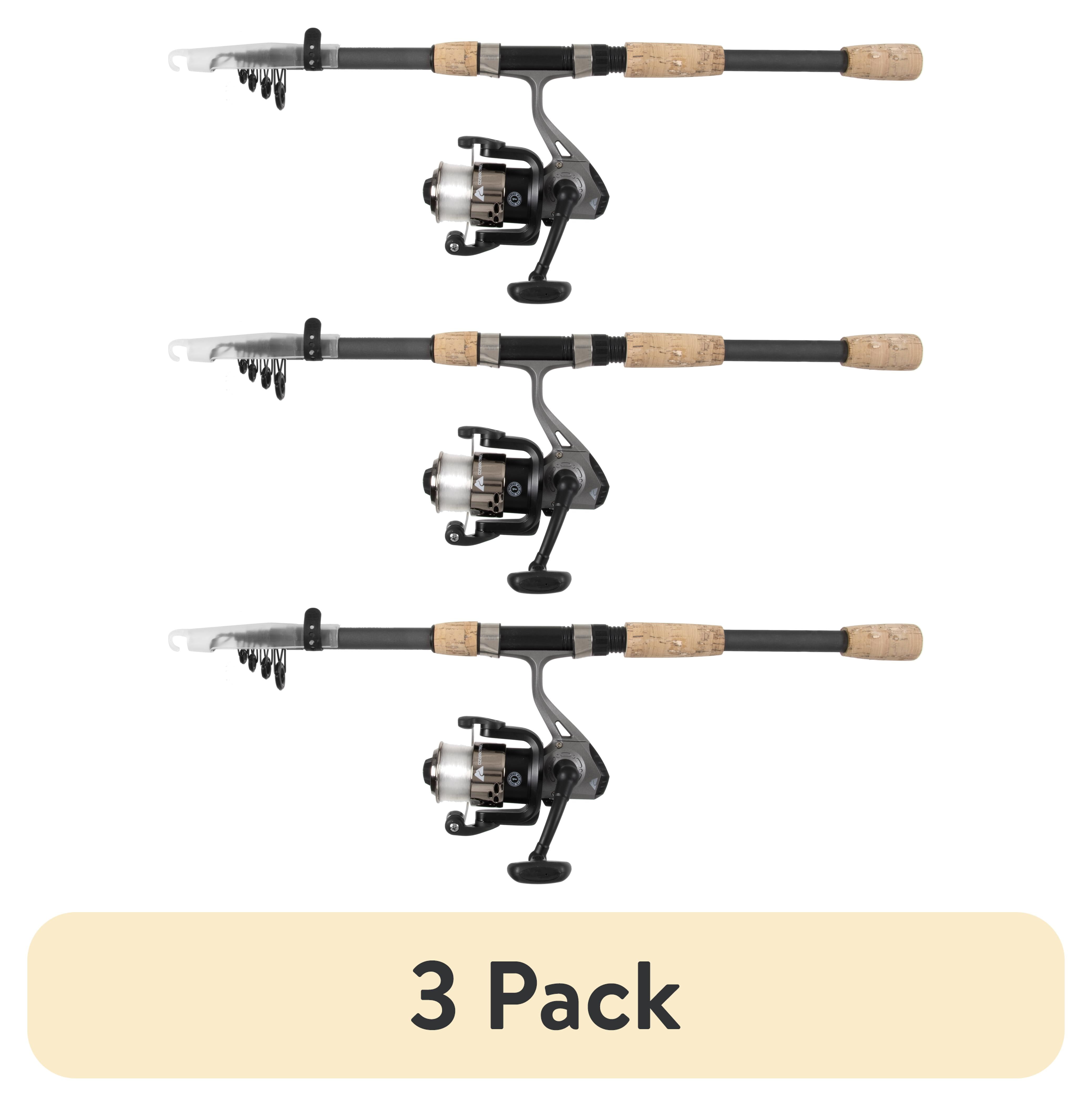 pack) Ozark Trail Telescopic Medium Action 6'6