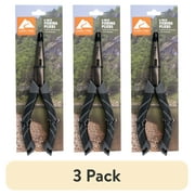 (3 pack) Ozark Trail 6-inch Stainless Steel Needle Nose Fishing Pliers with Wire Cutter