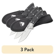 3 pack Ozark Trail Forge 7-in Fixed Blade Knife with Stainless Steel Blade and Polypropylene Handle