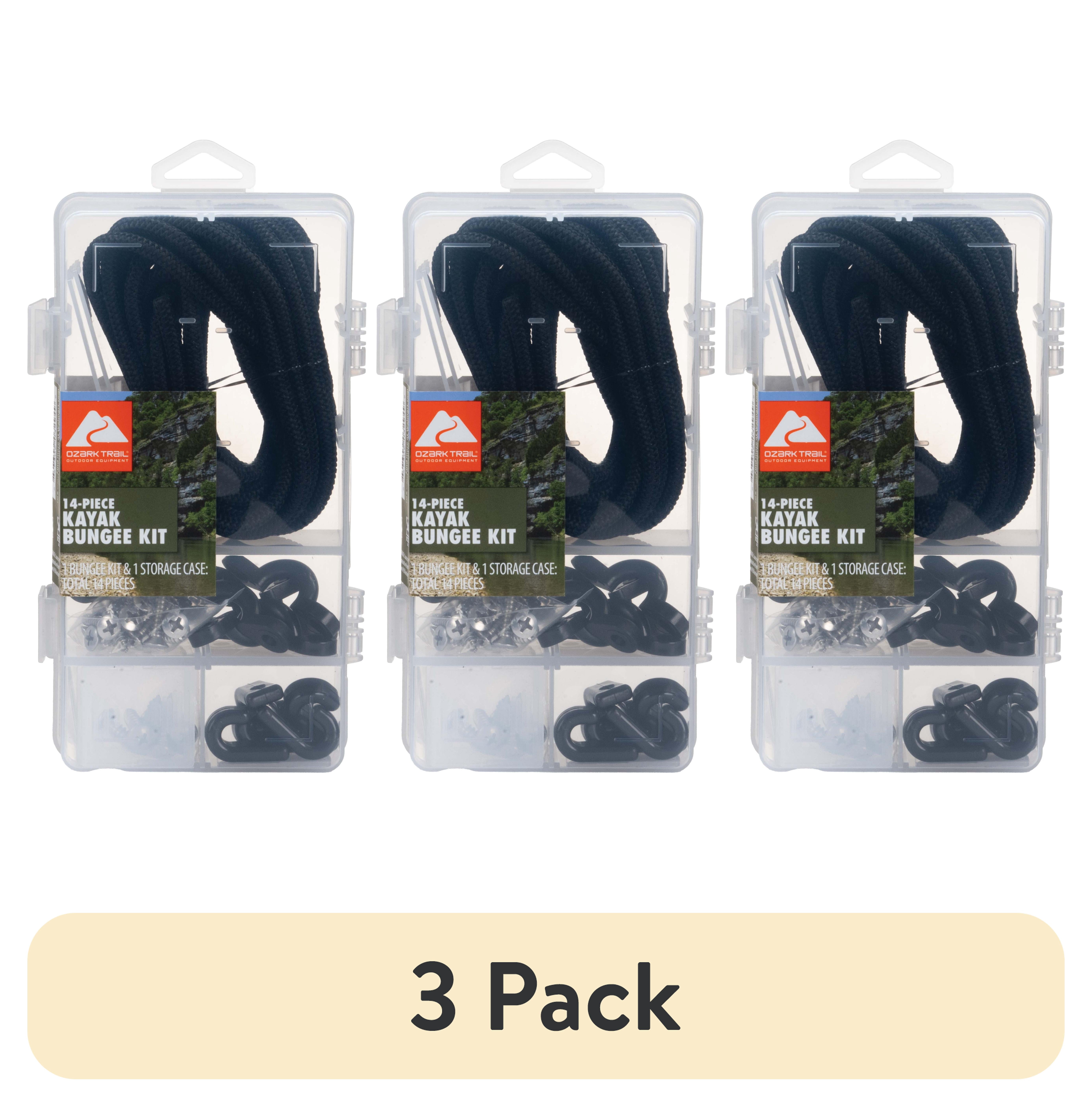 (3 pack) Ozark Trail Marine Nylon Eye Strap Kit for Kayaks and Outdoor Gear