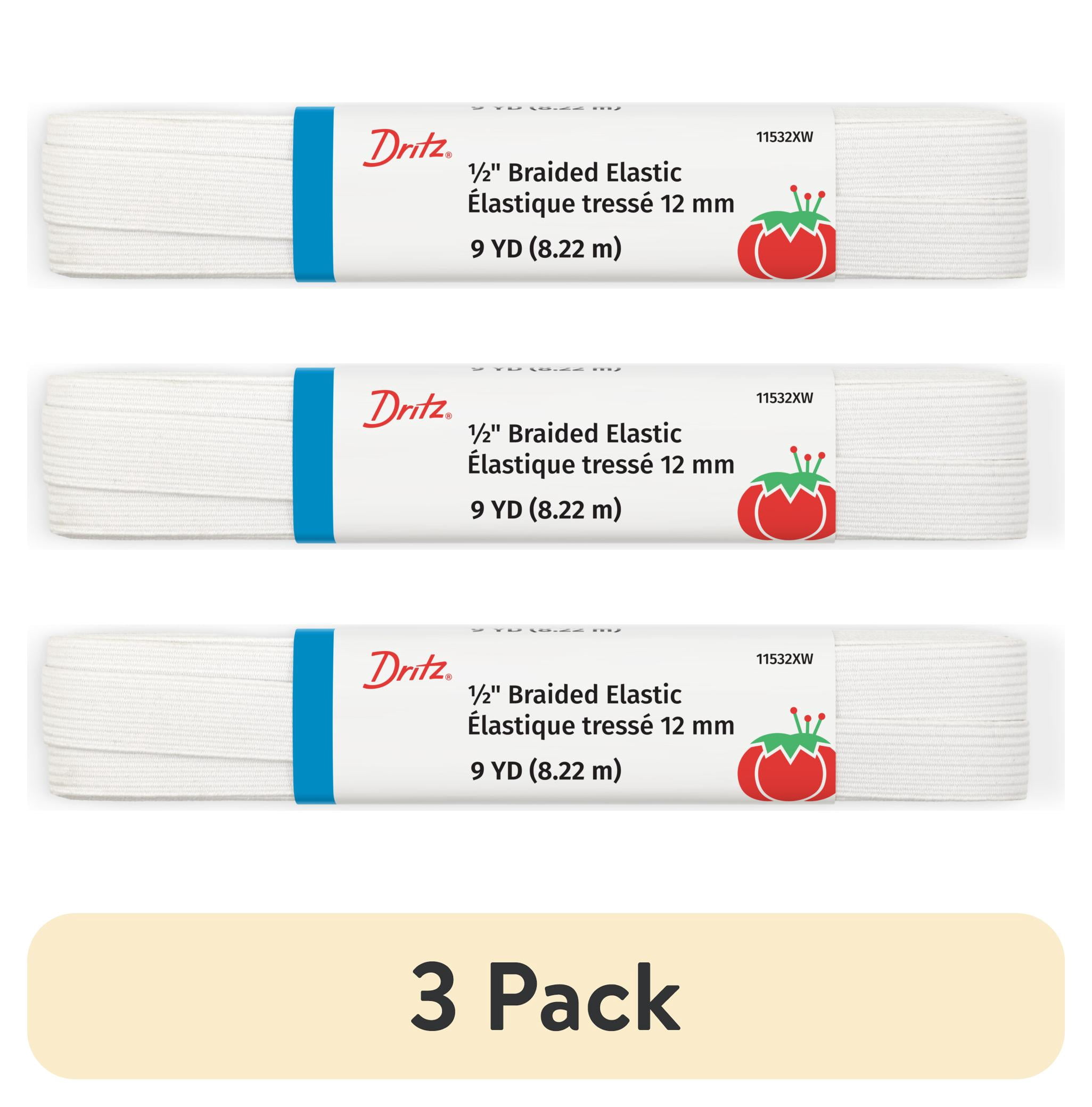 Dritz Lingerie Elastic – White, Picot Edge, For Waistbands & Leg Bands - View #4
