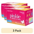 thumbnail image 1 of (3 pack) Pinkie Teen Pads, Organic Cotton, Regular (18 Count), 1 of 7