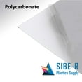 thumbnail image 1 of 3 pack- POLYCARBONATE SHEET CLEAR 1/4"  8" X 12", 1 of 4