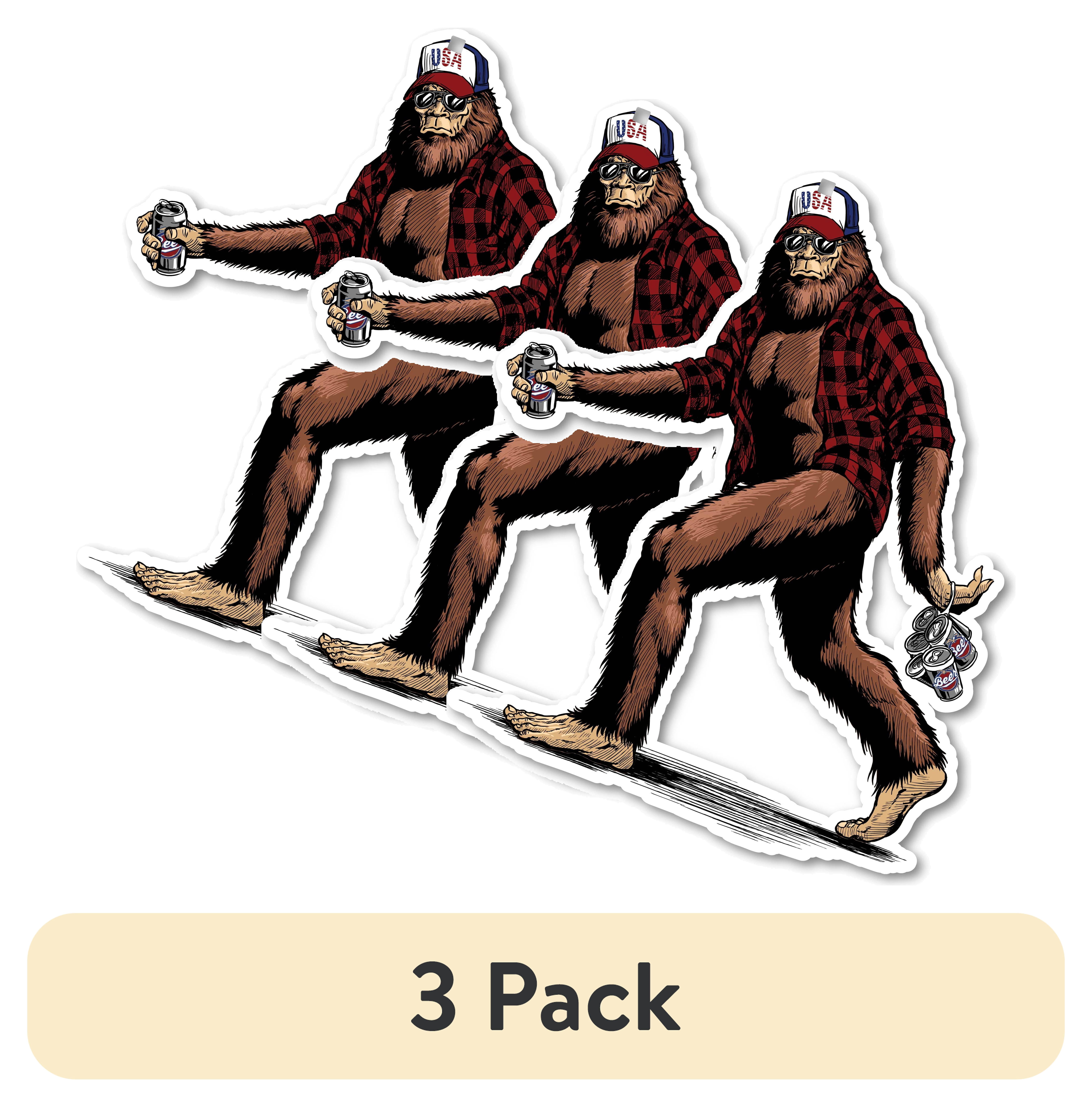 (3 pack) PSD Big Sniff Big Foot Hanging Air Freshener 3 Pack with Midnight Breeze Scent