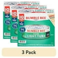 thumbnail image 1 of (3 pack) (Pack of 10) Bumble Bee Chunk Light Tuna in Water, 5 oz cans, 1 of 10