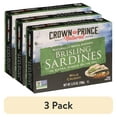 thumbnail image 1 of (3 pack) Crown Prince Natural Brisling Sardines in Extra Virgin Olive Oil, 3.75 oz Can, 1 of 8